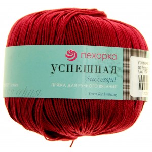 Yarn "Pehorka. Successful" red